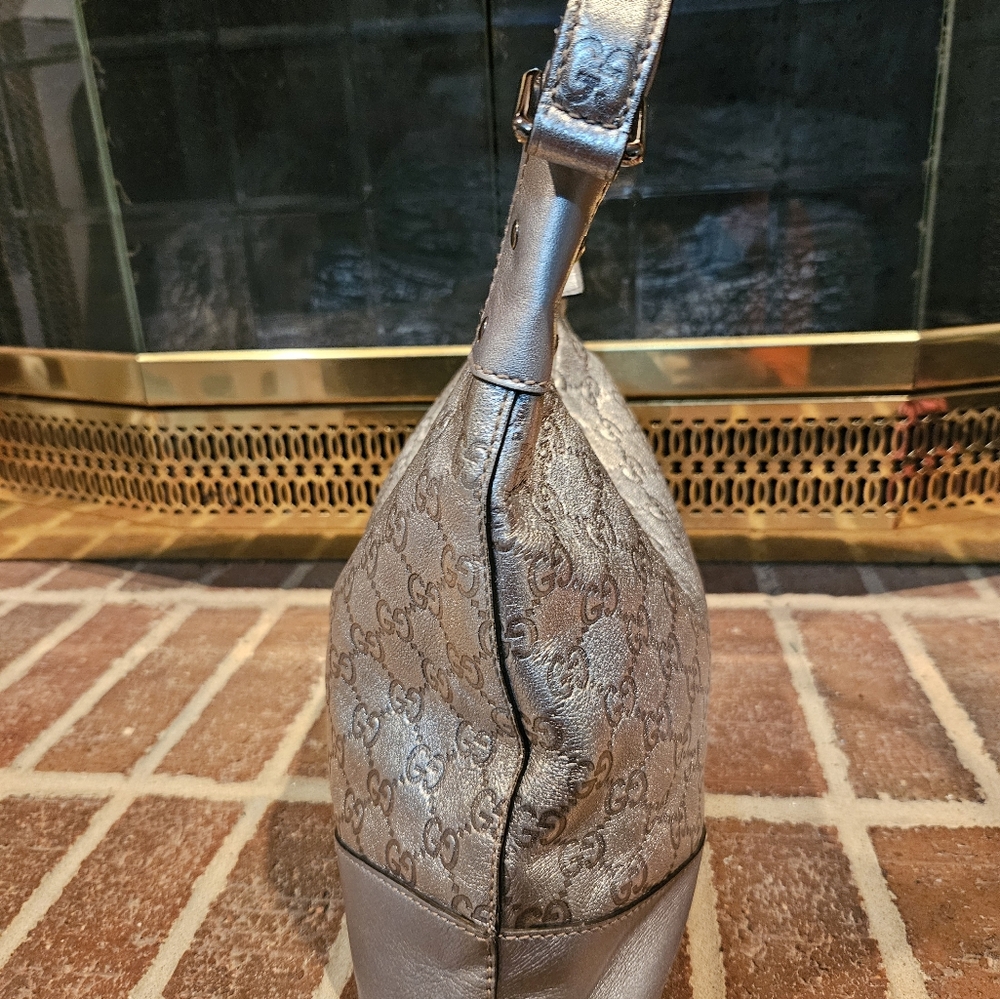 Gucci Silver Hobo Bag - Picture 5 of 13